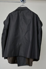 SERIOUS SQUARE GABARDINE BOX JKT