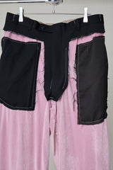 VELOUR SLACKS "DRAFT" CONCEPT