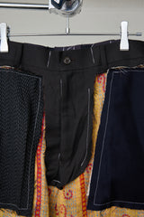 IN-PROGRESS KANTHA & SUITING TROUSERS