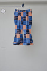 ARTISAN PATCHWORK TAILOR-MADE FLARE CAPRIS