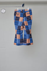 ARTISAN PATCHWORK TAILOR-MADE FLARE CAPRIS
