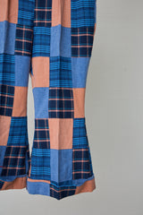 ARTISAN PATCHWORK TAILOR-MADE FLARE CAPRIS