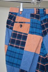 ARTISAN PATCHWORK TAILOR-MADE FLARE CAPRIS