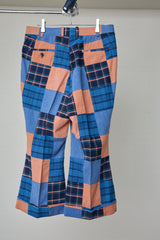ARTISAN PATCHWORK TAILOR-MADE FLARE CAPRIS