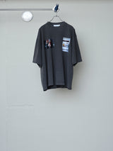 DUAL PHOTO PRINT BIG TEE TYPE-A