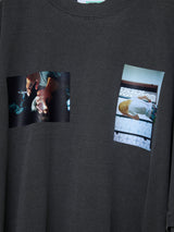 DUAL PHOTO PRINT BIG TEE TYPE-A