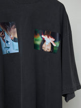 DUAL PHOTO PRINT BIG TEE TYPE-B