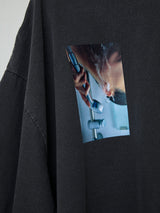 DUAL PHOTO PRINT BIG TEE TYPE-B