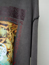 FVS ART PRINT BLANKET STITCH L/S TEE