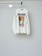 FVS ART PRINT BLANKET STITCH L/S TEE