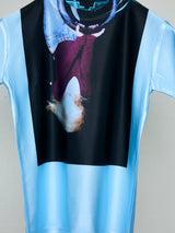 STRETCH POLYESTER PHOTO PRINT TEE