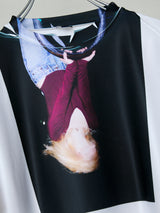 STRETCH POLYESTER PHOTO PRINT TEE