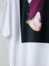 STRETCH POLYESTER PHOTO PRINT TEE