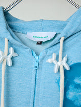 DEVORE IDM PRINT 3D-PARTS ZIP HOODIE