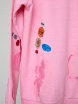 DEVORE IDM PRINT 3D-PARTS ZIP HOODIE