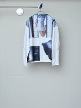 PRESS PRINTED PHOTO SPORTS TOP