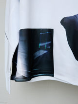 PRESS PRINTED PHOTO SPORTS TOP