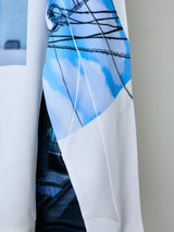PRESS PRINTED PHOTO SPORTS TOP