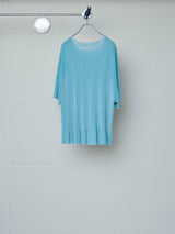 SEAMLESS RASCHEL FURNITURE KNIT TOP