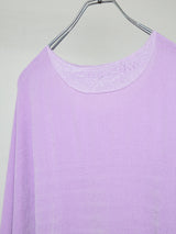 SEAMLESS RASCHEL FURNITURE KNIT TOP