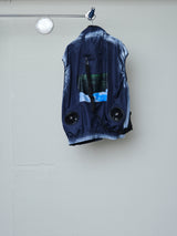PHOTO PRINT SLING & CHAIN FAN VEST