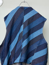 UNFINISHED ON PURPOSE DENIM VEST