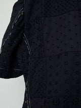 TAILOR BASTING LACE PATCHWORK JACKET