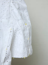 TAILOR BASTING LACE PATCHWORK JACKET