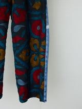 FRONT DENIM RECONSTRUCTED SUZANI PANTS