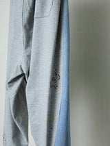 VINTAGE REMADE DENIM RHINESTONE 2WAY PANTS