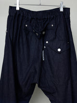 REFLECTIVE 3D GRADIENT DENIM PANTS