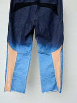 GRADIENT BLEACH MOTOCROSS DENIM