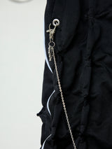 SPIDER SHIBORI CHAIN TRACK PANTS