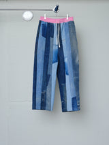 TOO MUCH DENIM IN ONE PANTS