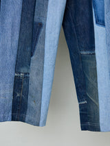 TOO MUCH DENIM IN ONE PANTS