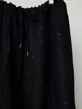 SEQUIN SUMMER TWEED SHORT BIG SLACKS