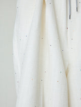 SEQUIN SUMMER TWEED SHORT BIG SLACKS