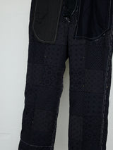 EMBROIDERED LACE BASTING SLACKS