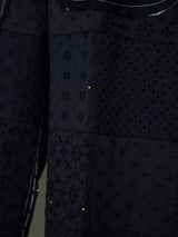 EMBROIDERED LACE BASTING SLACKS