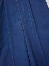 COATED INDIGO TAILORED PANTS