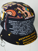 RECONSTRUCTED TEE NECKLACE BUCKET HAT