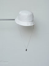 SEQUIN SUMMER TWEED NECKLACE HAT