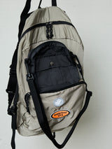 POUCH DOCKED EMBROIDERED SLING BAG