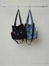 SHIBUYA GYARU DENIM IDM SLING TOTE