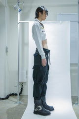 SUIT RECONSTRUCTED DOCKING PANTS
