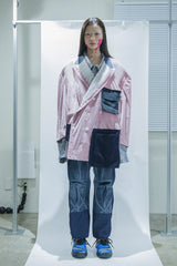 TECHNICAL REFLECT-COATED DENIM