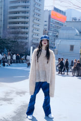 3D CUT ARTISAN PATCHWORK DENIM