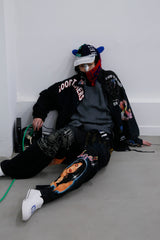 DECONSTRUCTED / RECONSTRUCTED VINTAGE T/COACH JACKET