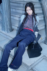 FLARE LAYERED SLACKS LUXE