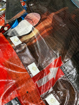 TRANSPARENT GRID WORK SHIRT/ATOZ